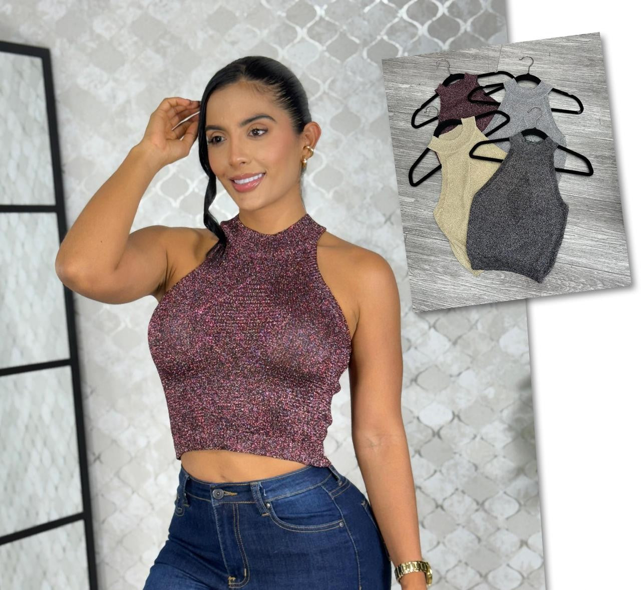 B25015 Blusa tipo maya