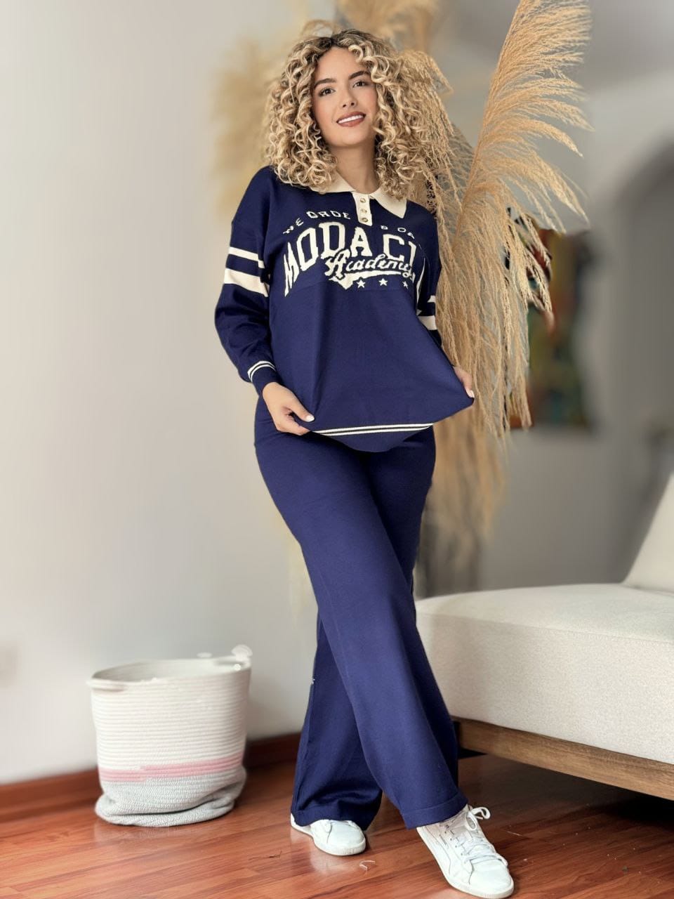 C25116 Set suéter mas pantalon