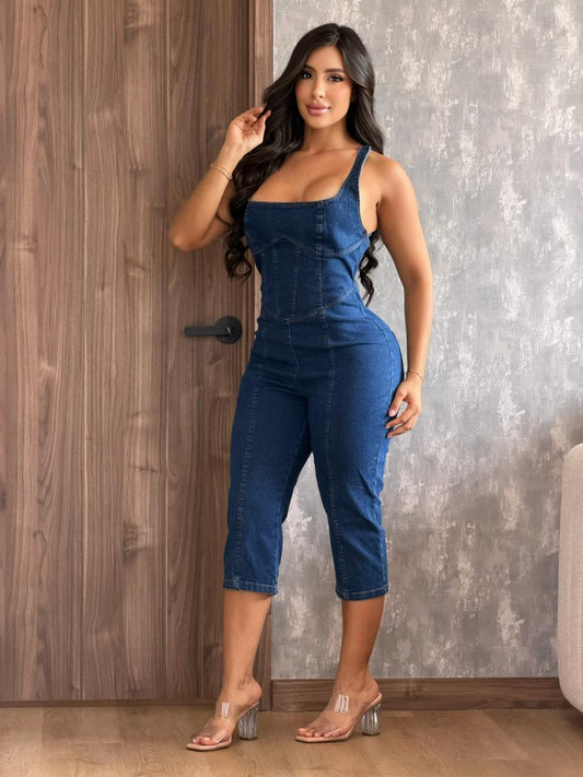 C25118 Jump Suit Strech