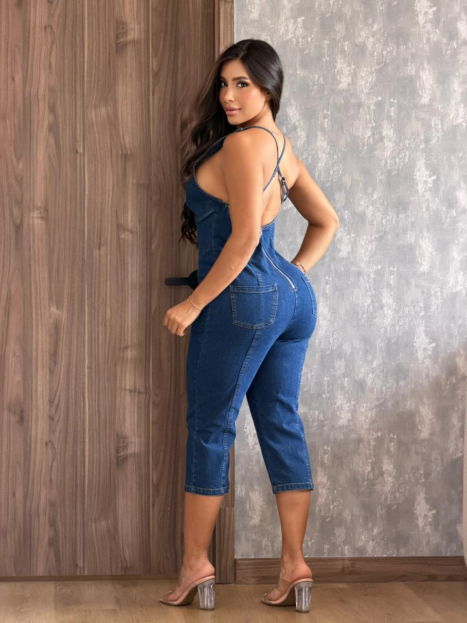 C25118 Jump Suit Strech
